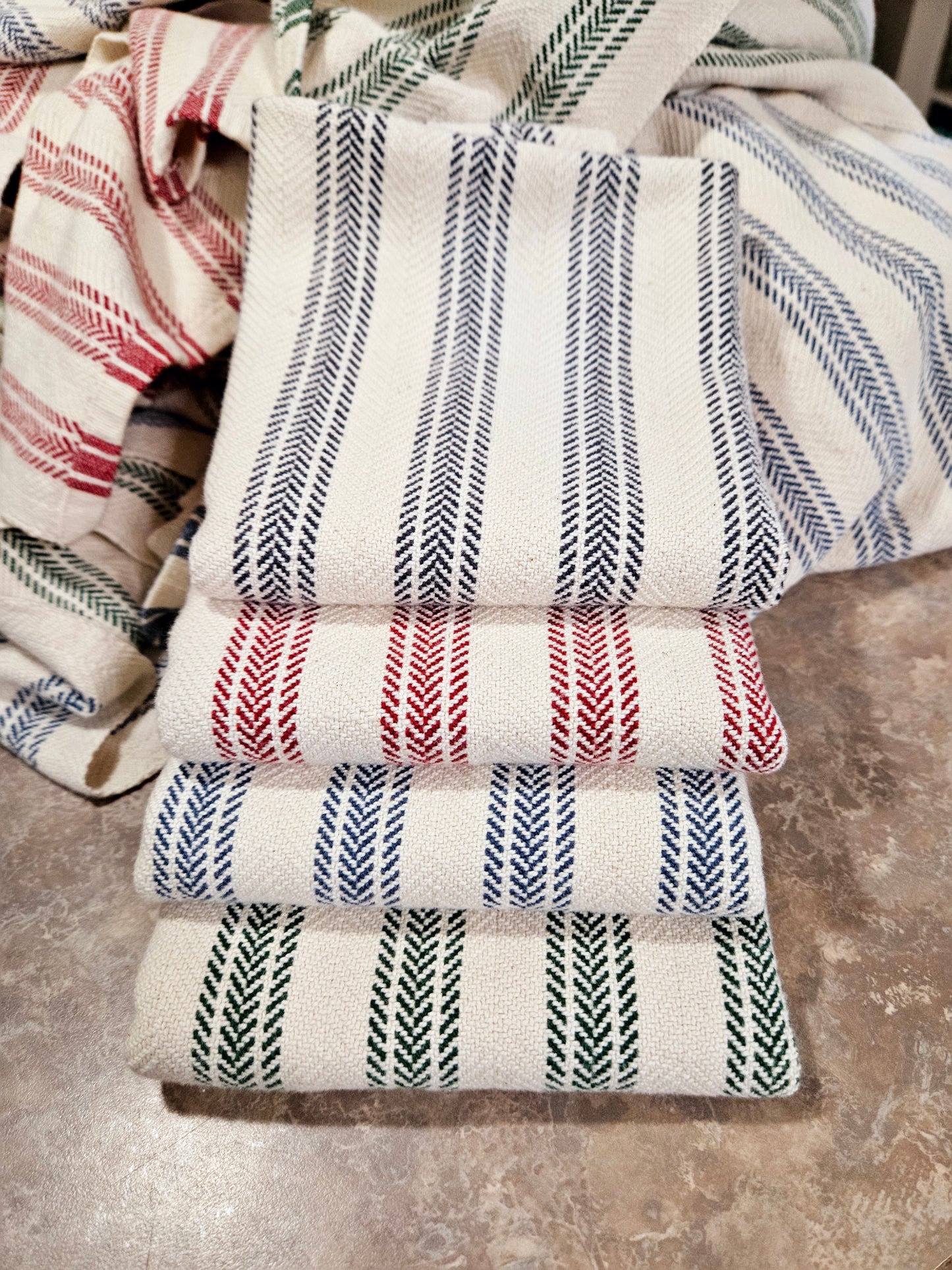 Ticking Towels