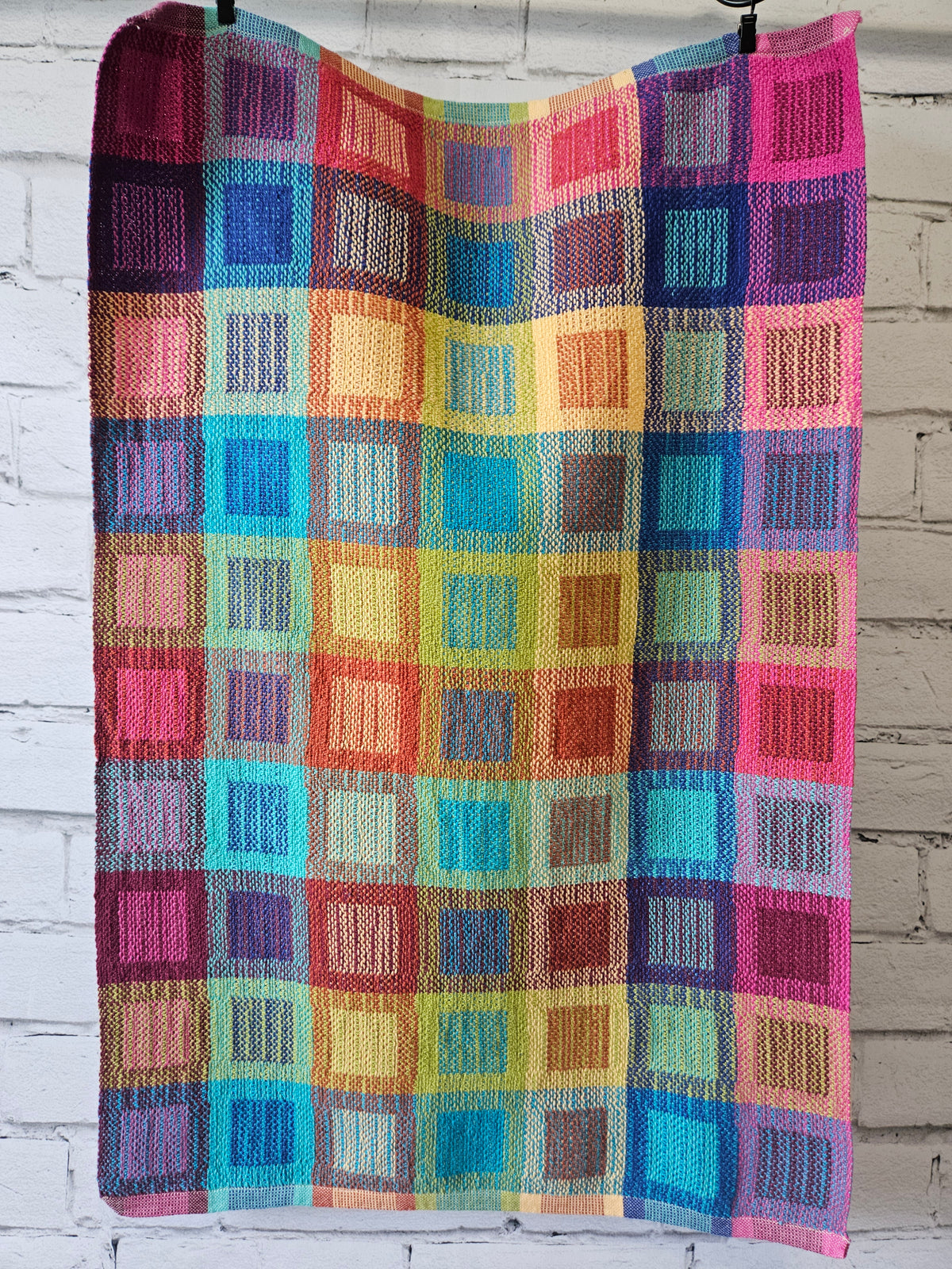 Poppy Blocks Tea Towels
