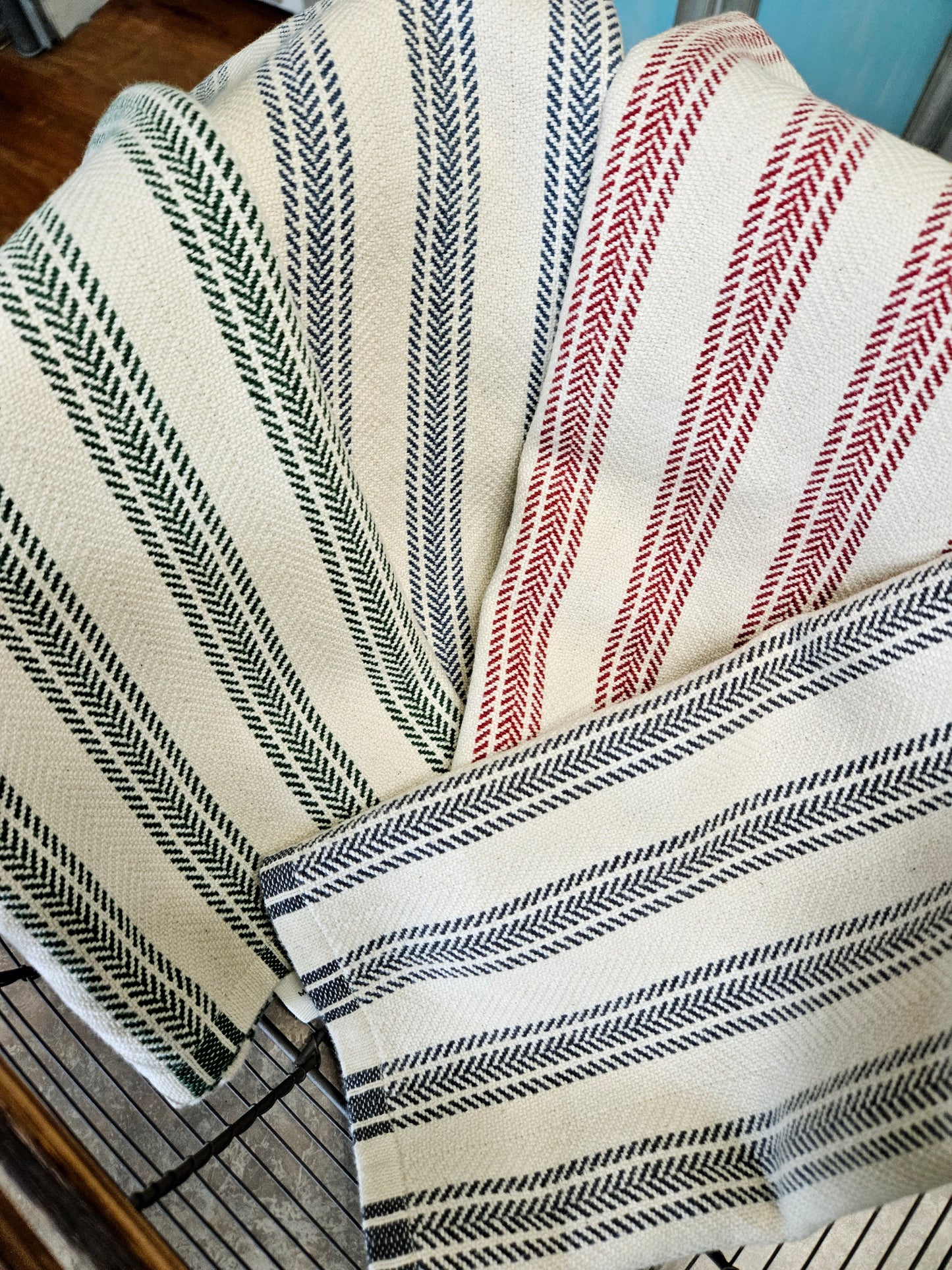 Ticking Towels