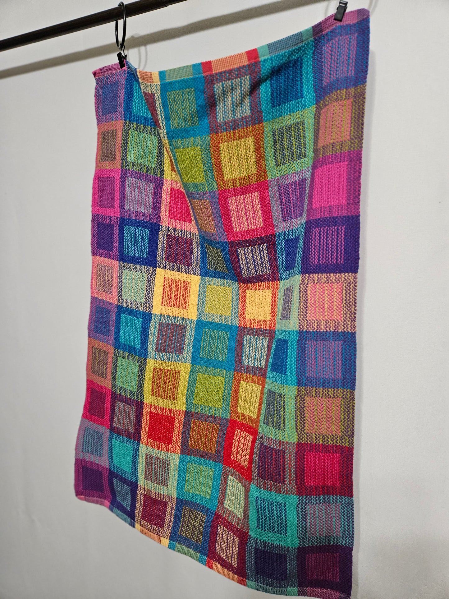 Poppy Blocks Tea Towels