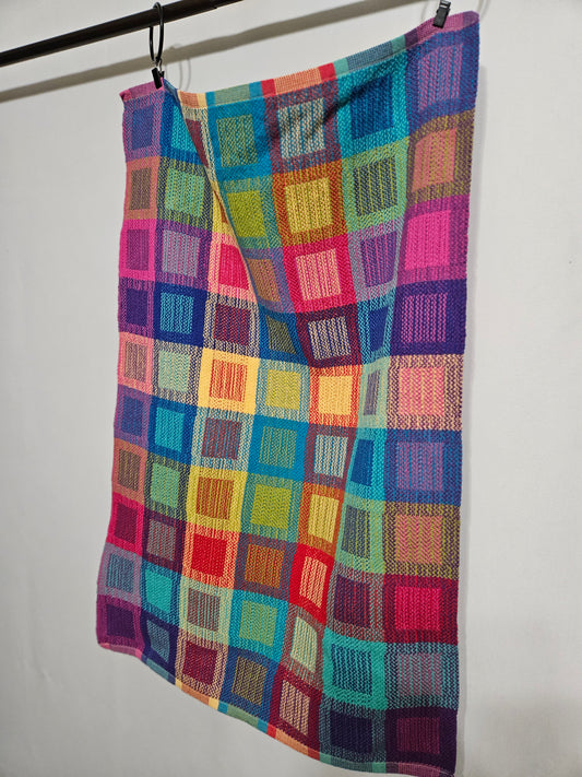 Poppy Blocks Tea Towels