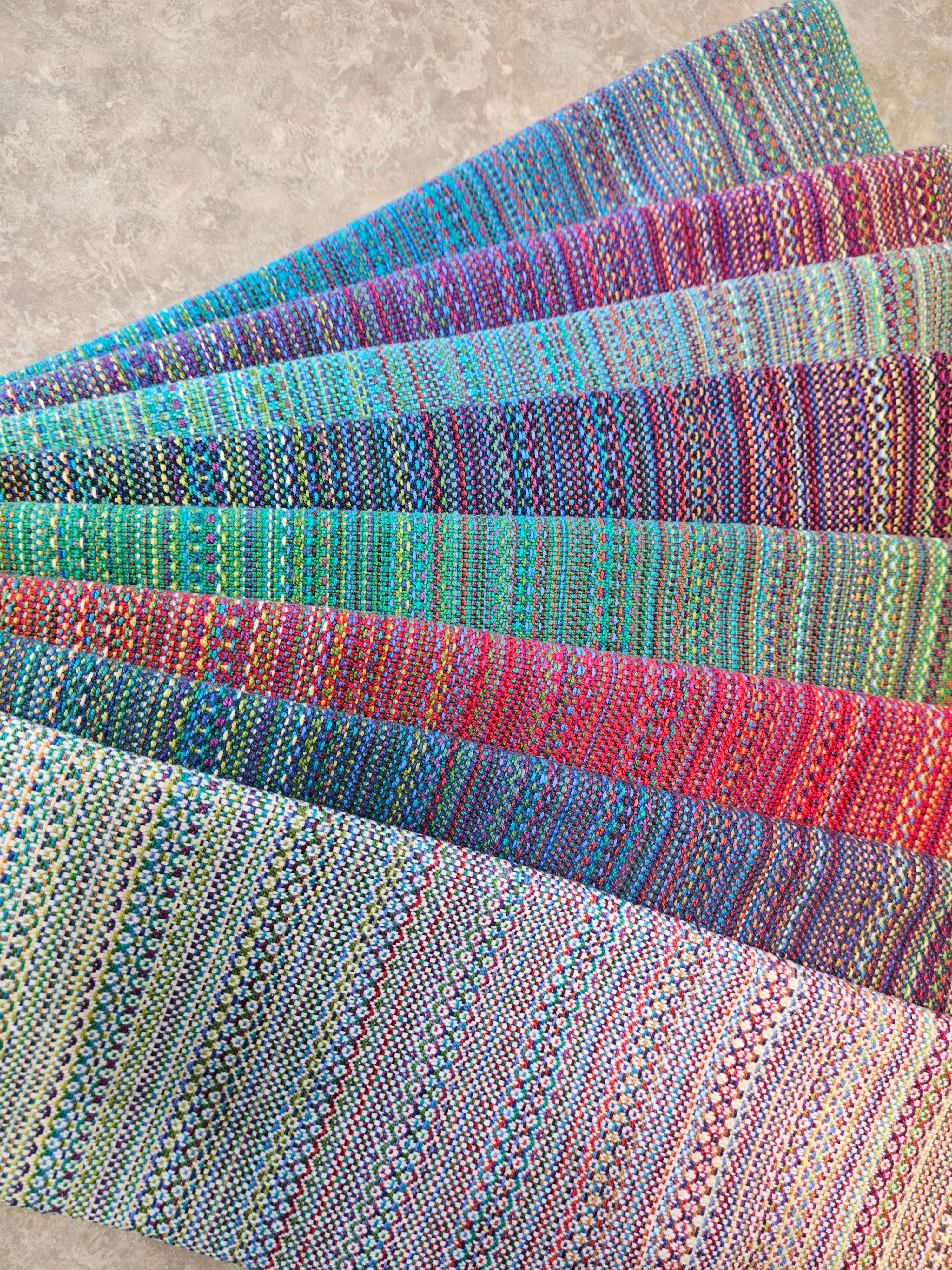 Prism Tea Towels 4 Shaft PATTERN DOWNLOAD ONLY – Handwoven by Jen