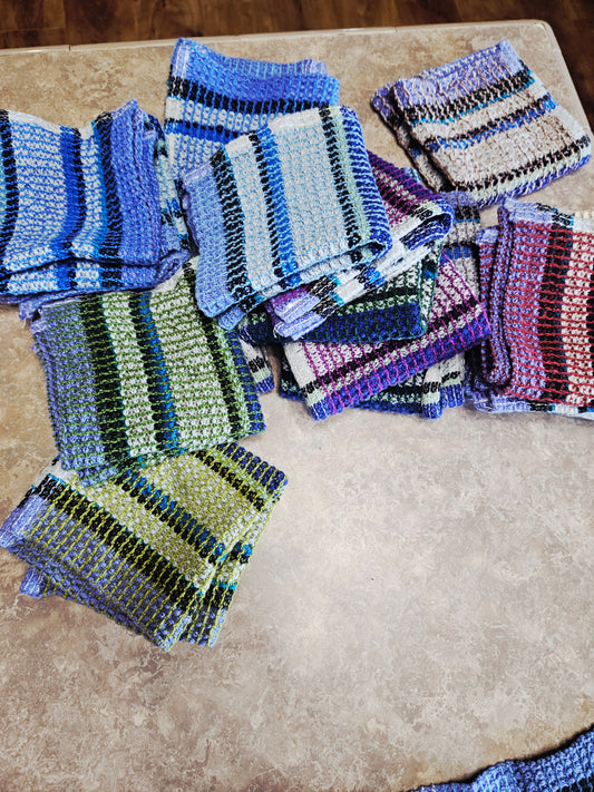 Cotton dish cloths