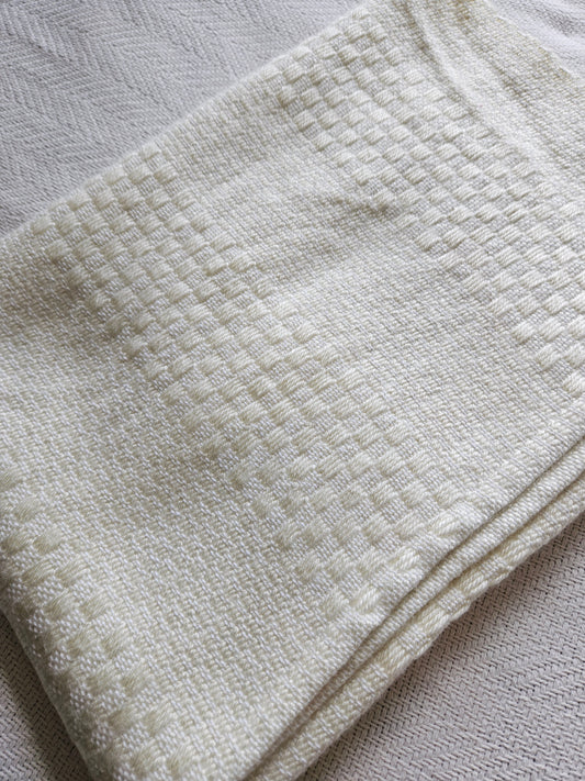 Ivory Baby Blanket